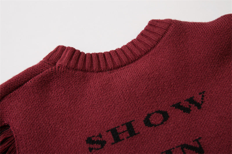 SHOW XIN DOU Sweater , - Streetwear Sweatshirts - Slick Street