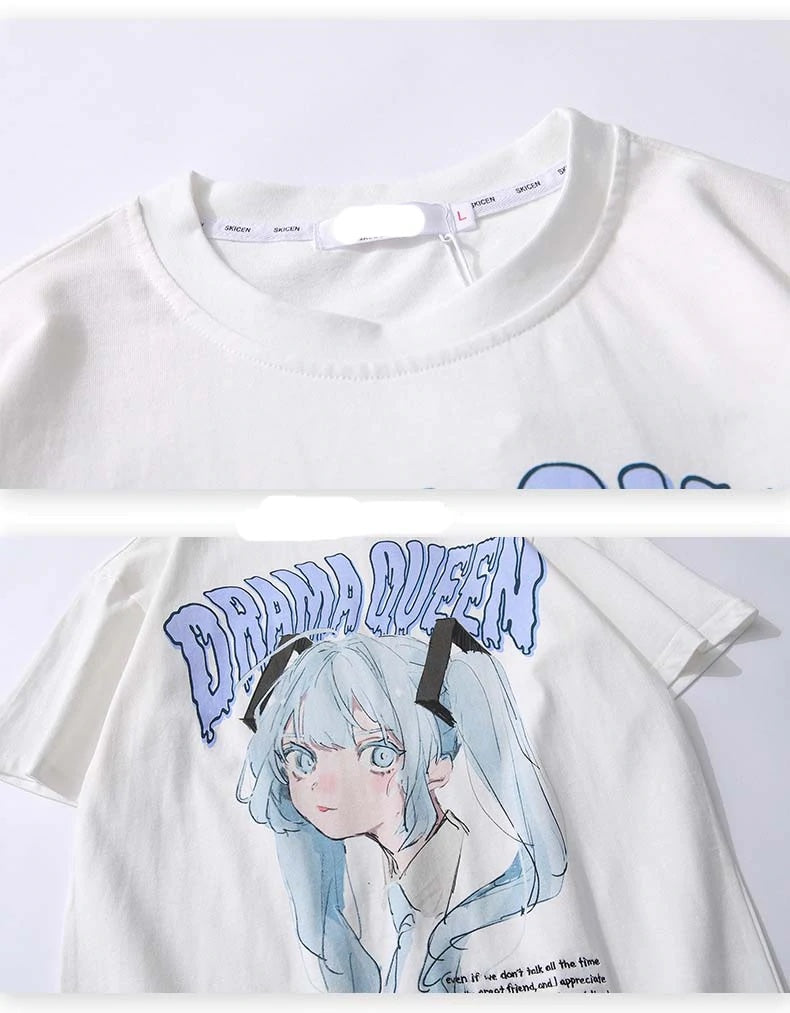 Drama Queen T-Shirt ,  - Streetwear T-Shirts - Slick Street