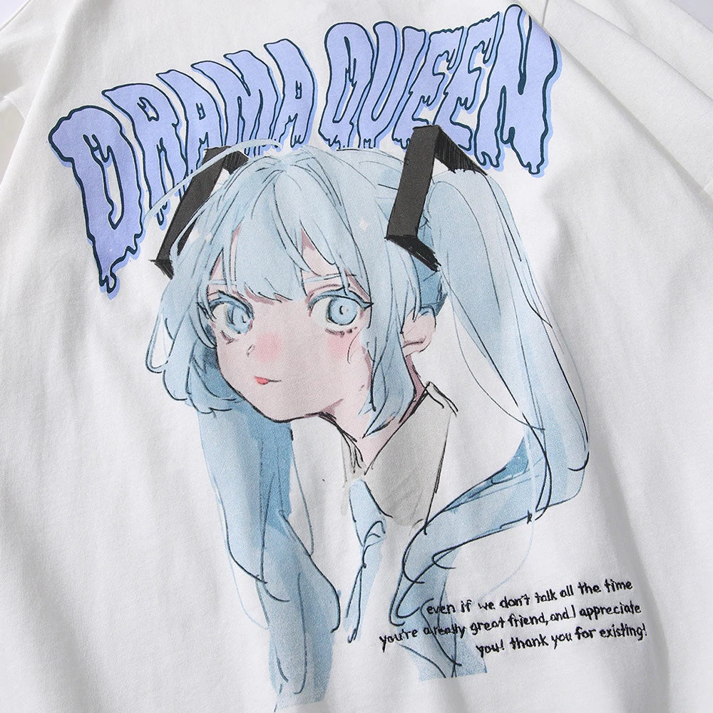 Drama Queen T-Shirt ,  - Streetwear T-Shirts - Slick Street