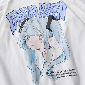 Drama Queen T-Shirt ,  - Streetwear T-Shirts - Slick Street