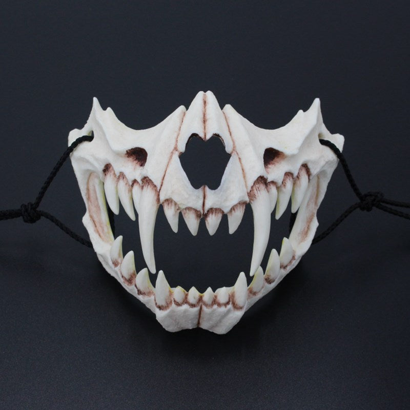 Japanese Ghost Mask TIGER, One Size - Streetwear Accessories - Slick Street