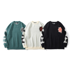 Skeleton Sweater , - Streetwear Sweatshirts - Slick Street