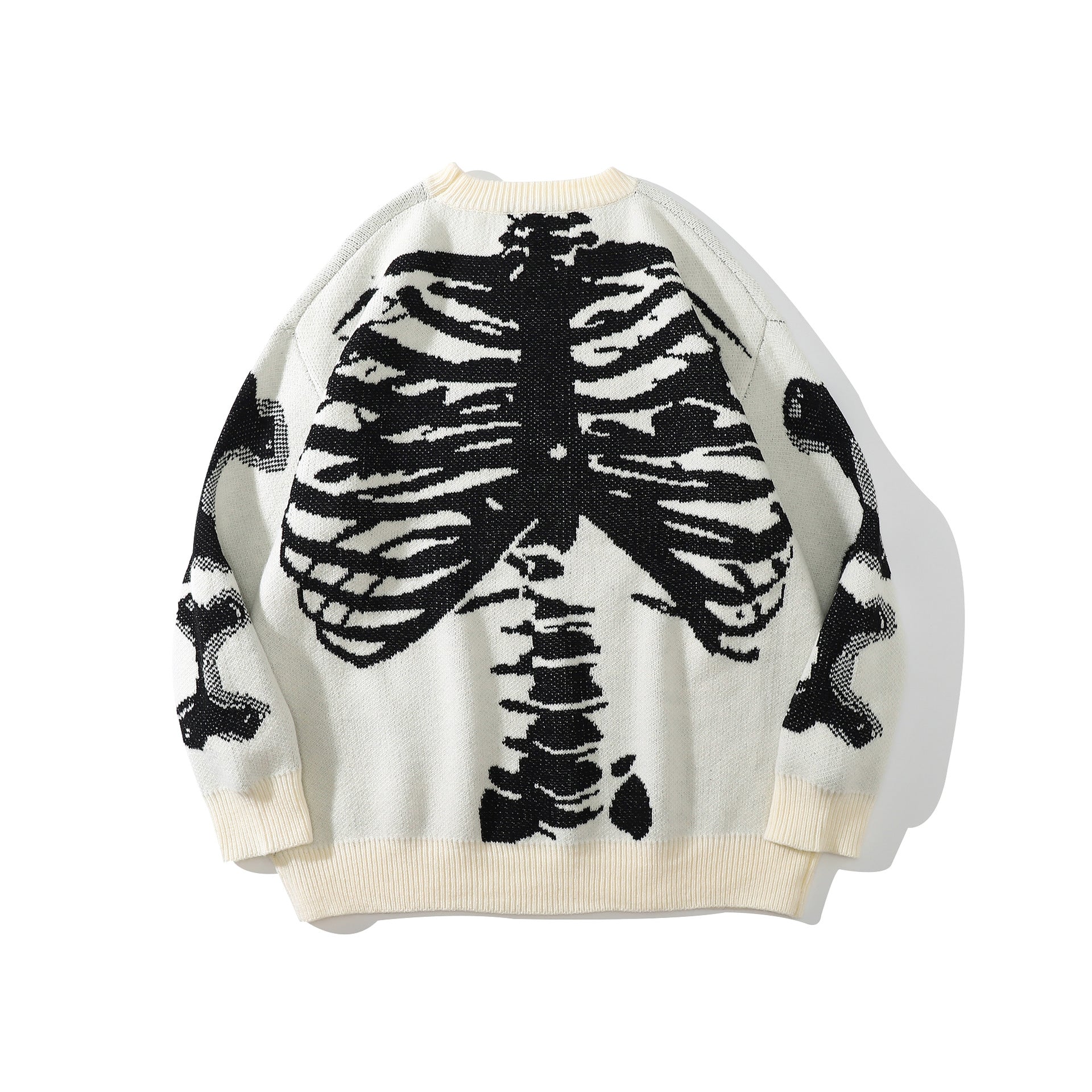Skeleton Sweater , - Streetwear Sweatshirts - Slick Street
