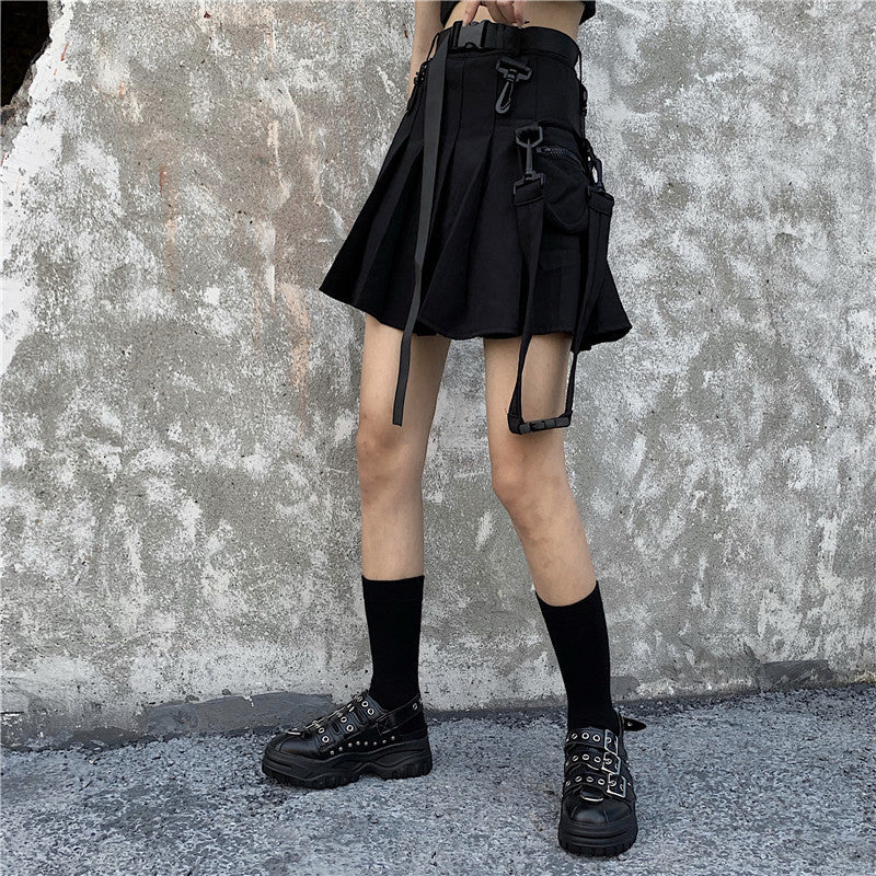 Dark-Tech Skirt ,  - Streetwear Skirt - Slick Street