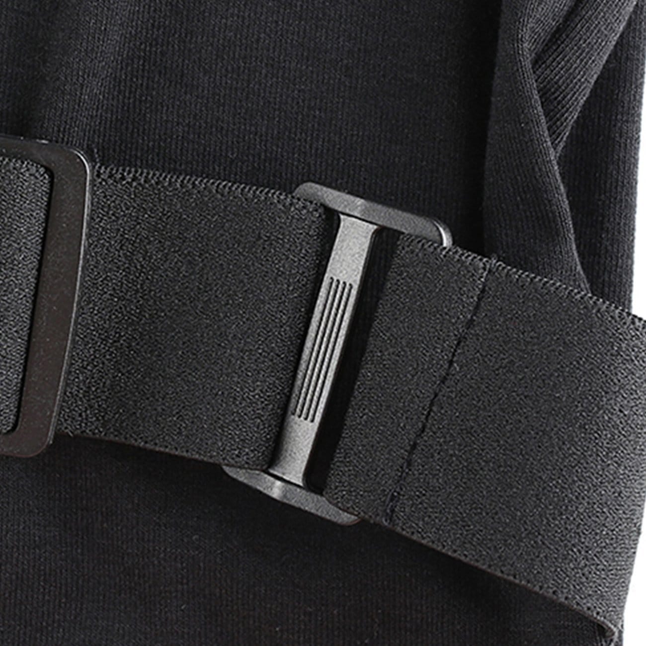 Techwear Black T-Shirt ,  - Streetwear Tops - Slick Street