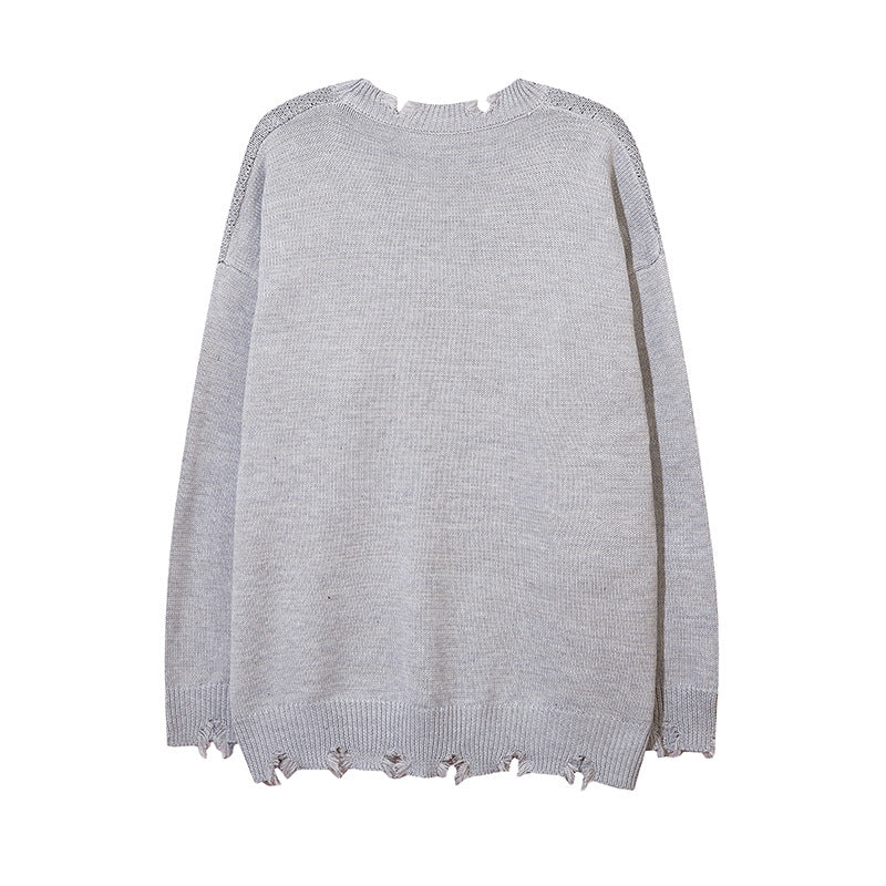 SKULL STAR Sweater , - Streetwear Sweatshirts - Slick Street