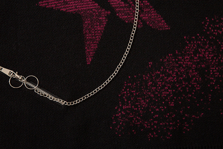 SKULL STAR Sweater , - Streetwear Sweatshirts - Slick Street