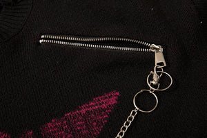 SKULL STAR Sweater , - Streetwear Sweatshirts - Slick Street