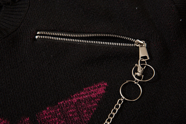 SKULL STAR Sweater , - Streetwear Sweatshirts - Slick Street