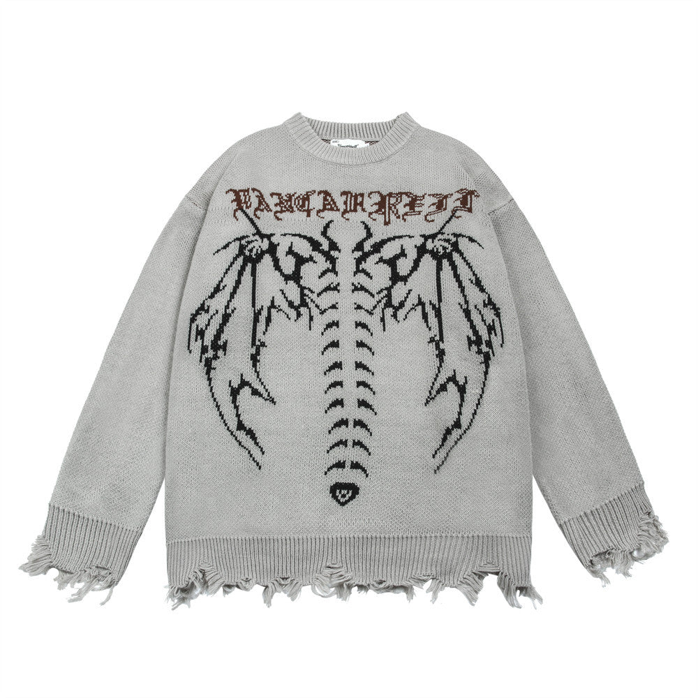 DRAGON ANGEL Sweater , - Streetwear Sweatshirts - Slick Street