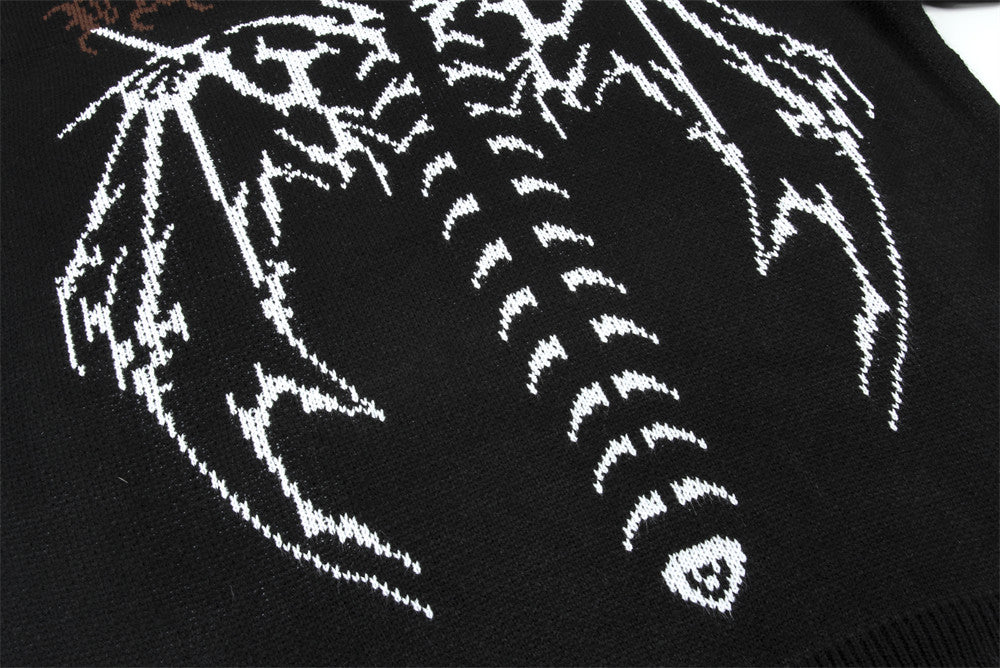DRAGON ANGEL Sweater , - Streetwear Sweatshirts - Slick Street