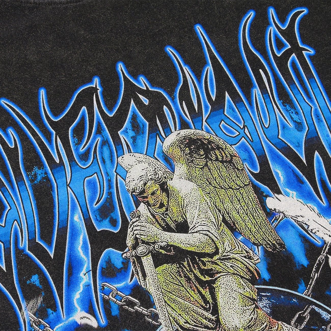 WLS Angel Earth Lock T-Shirt ,  - Streetwear T-Shirts - Slick Street