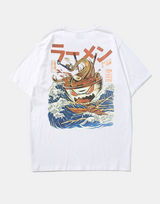 Evil Noodles T-Shirt White, XS - Streetwear T-Shirts - Slick Street