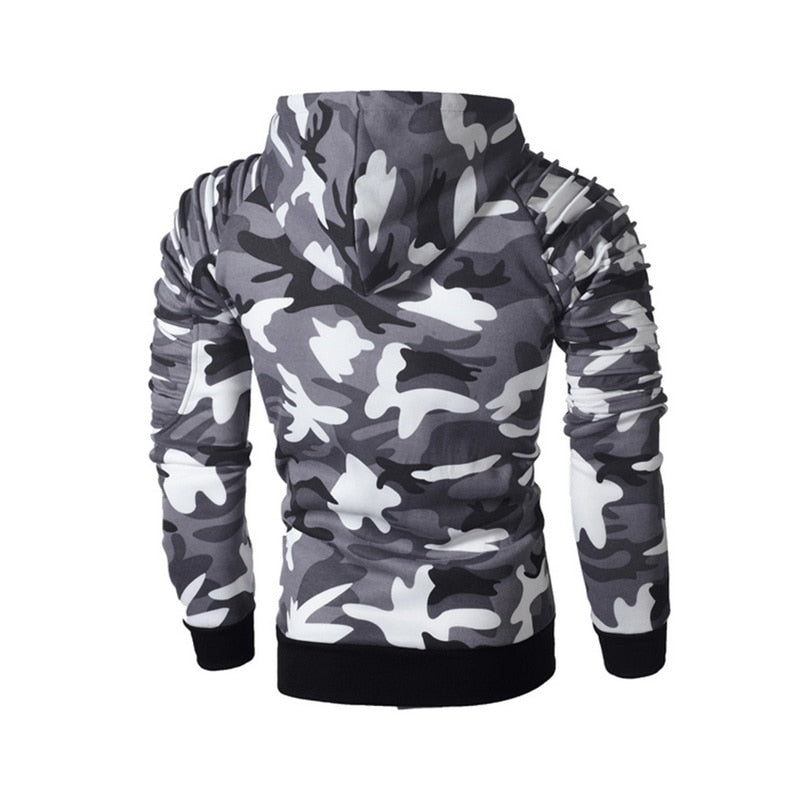 Camouflage Knight Hoodie ,  - Streetwear Hoodie - Slick Street