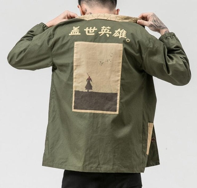 Kanji Hero Jacket ,  - Streetwear Jackets - Slick Street
