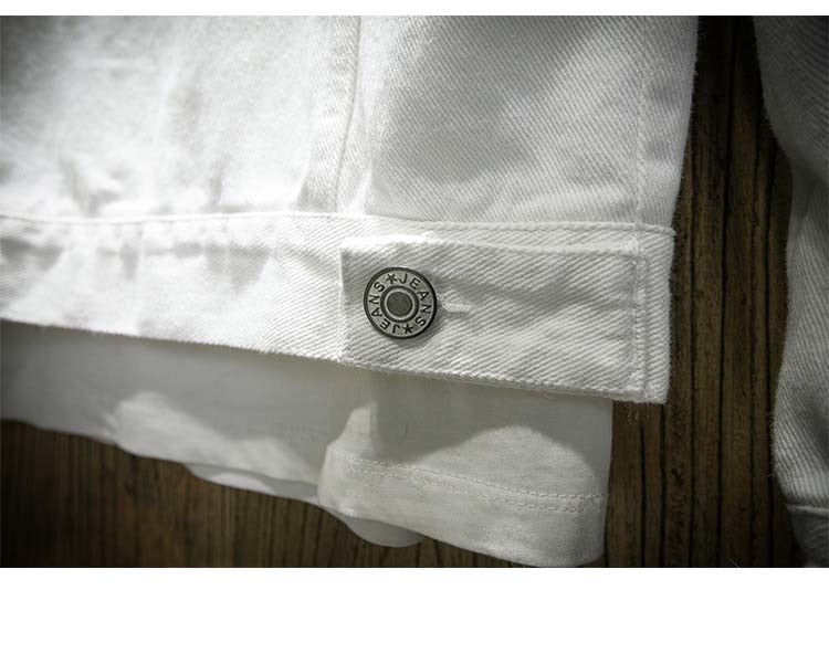 Distressed Denim Jacket ,  - Streetwear Jackets - Slick Street