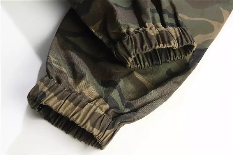 Tactical Camo Cargo Pants ,  - Streetwear Cargo Pants - Slick Street