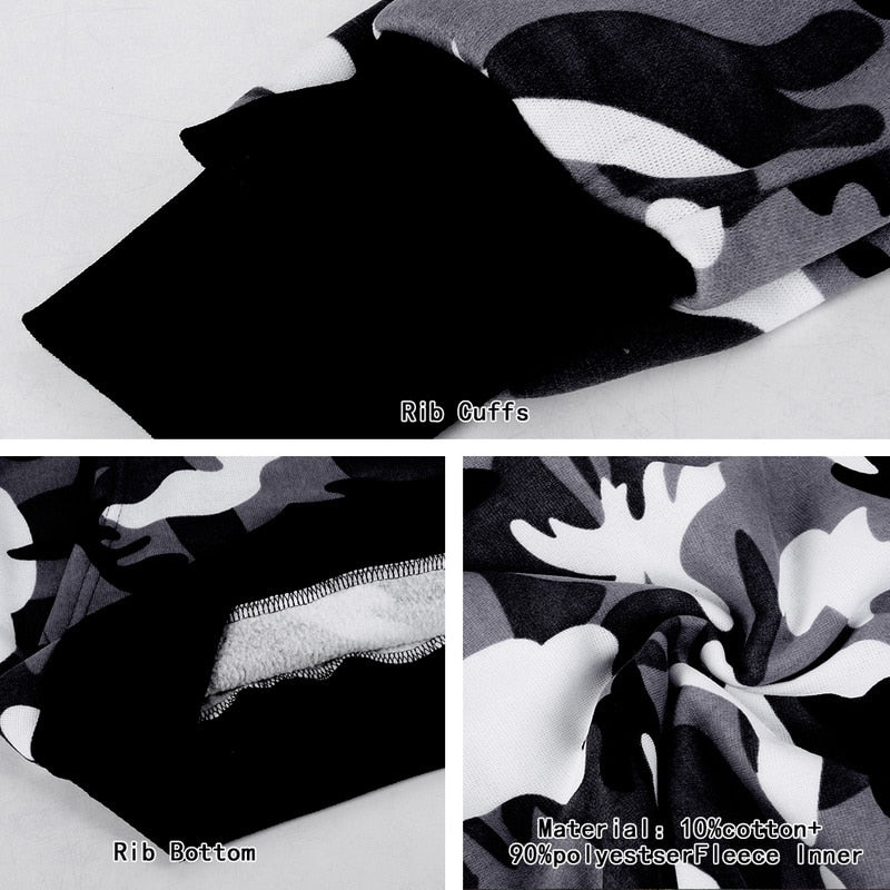 Camouflage Knight Hoodie ,  - Streetwear Hoodie - Slick Street