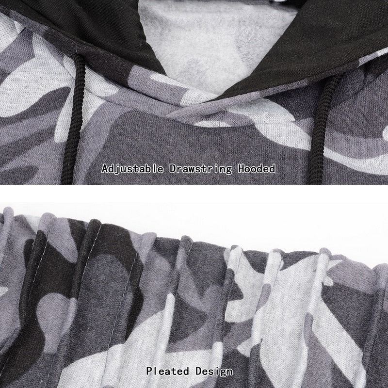 Camouflage Knight Hoodie ,  - Streetwear Hoodie - Slick Street