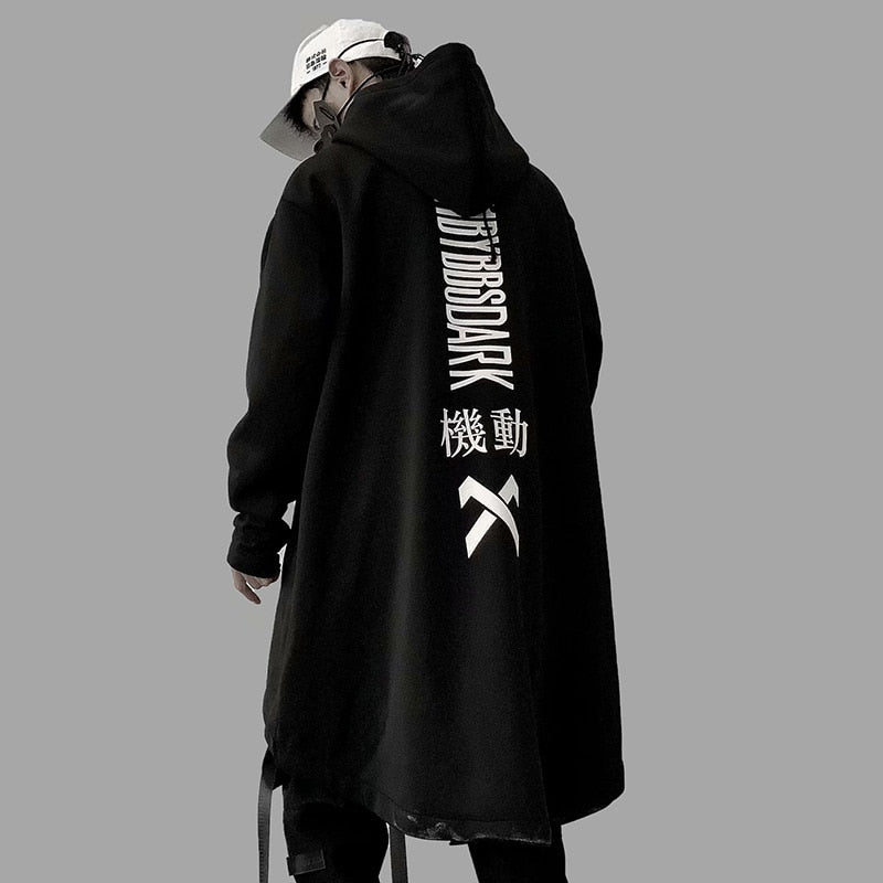 11BYBBSDARK Long Jacket Black, XS - Streetwear Jackets - Slick Street