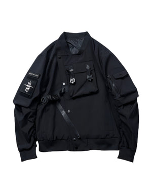AOGZ Jacket Black, XS - Streetwear Jackets - Slick Street